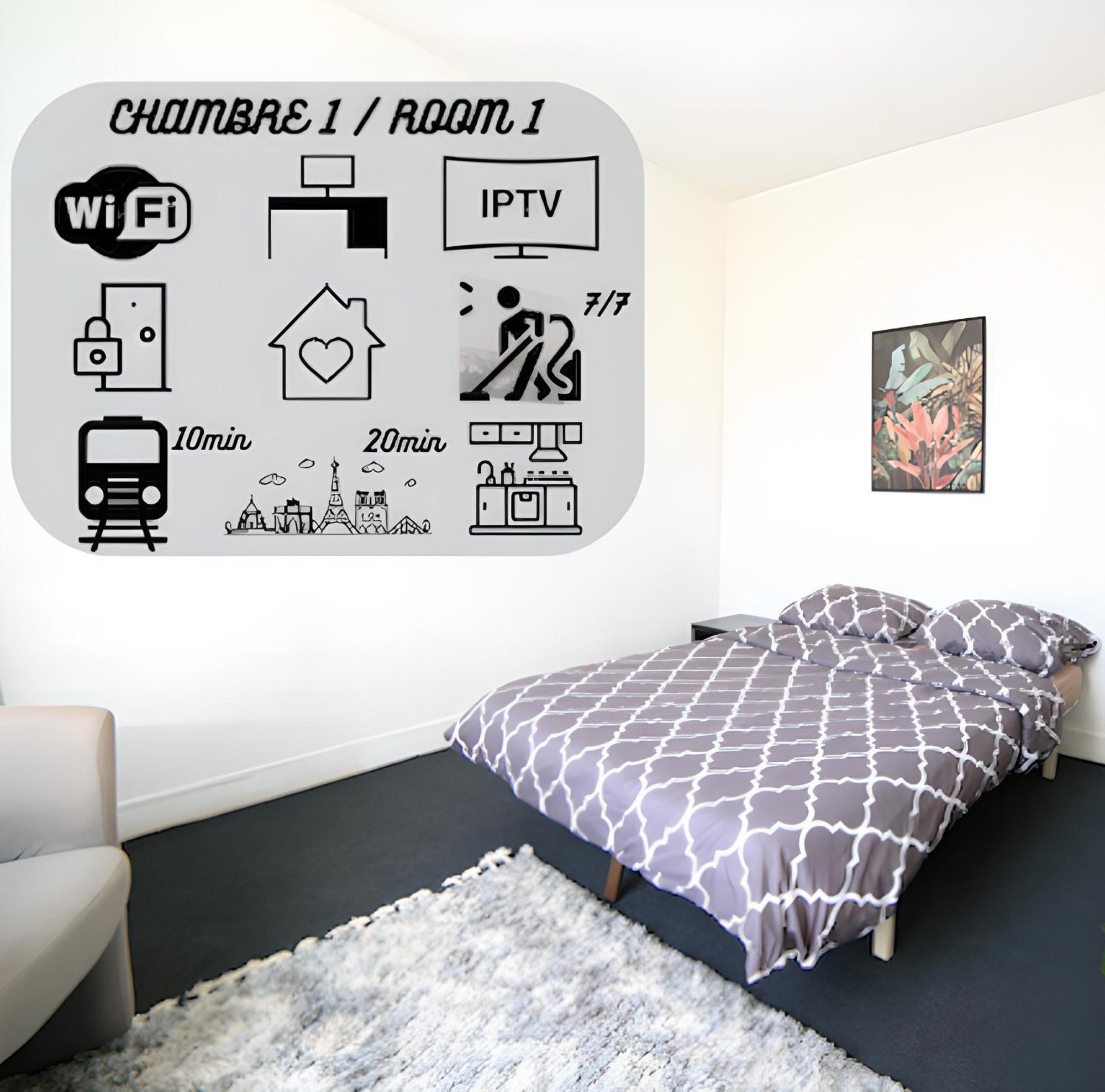 מזון-אלפורט Chambre 1, Calme, 1 Station De Paris, Bureau מראה חיצוני תמונה